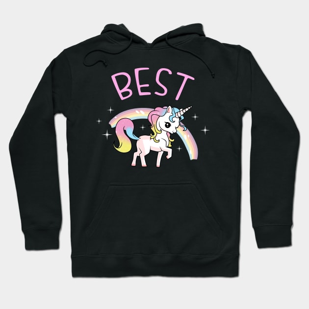 Best Friends Matching Designs Hoodie by KsuAnn